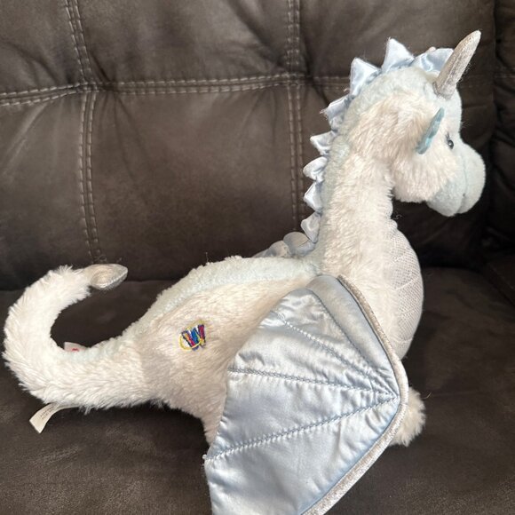 Webkinz Plush Ice Dragon Stuffed Animal Toy - Picture 3 of 6